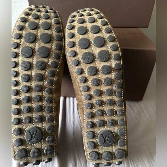 Louis Vuitton Men Shoes Tassel Suede Loafers. 9.5UK 10.5US. New Never Worn. - Picture 4 of 4